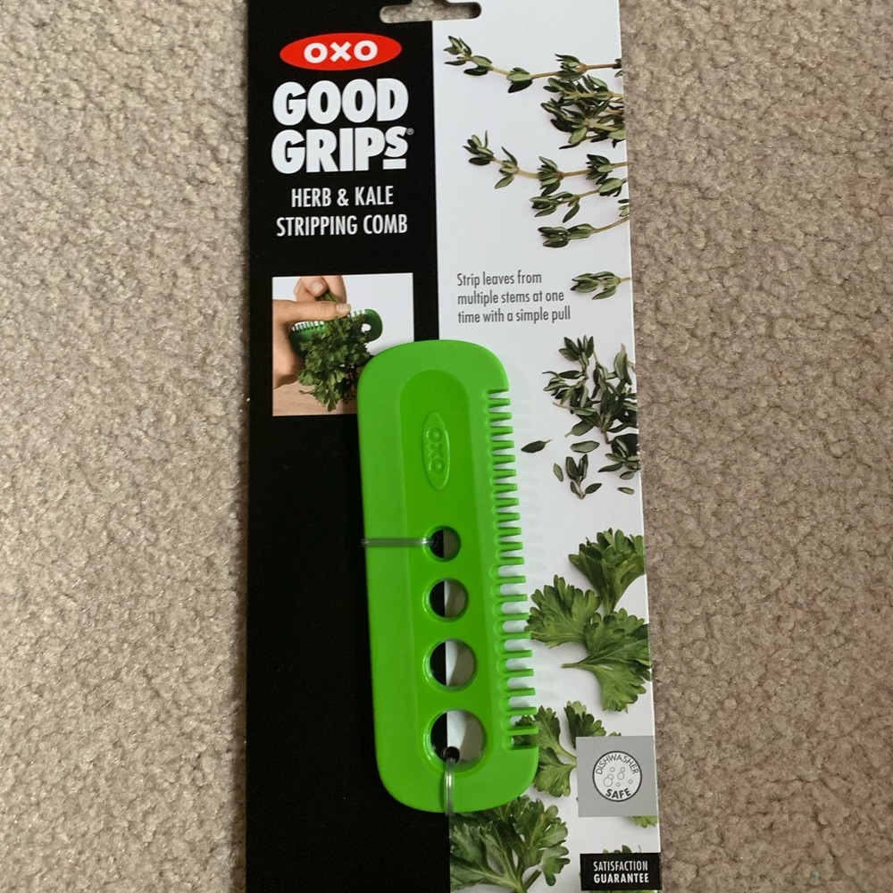 Kale and herb stripper